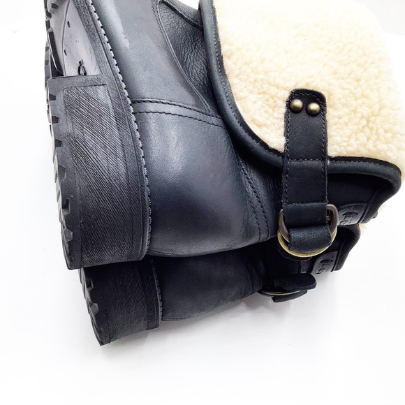 {UGG}Aldon Water Resistant Leather Boot - Picture 10 of 16